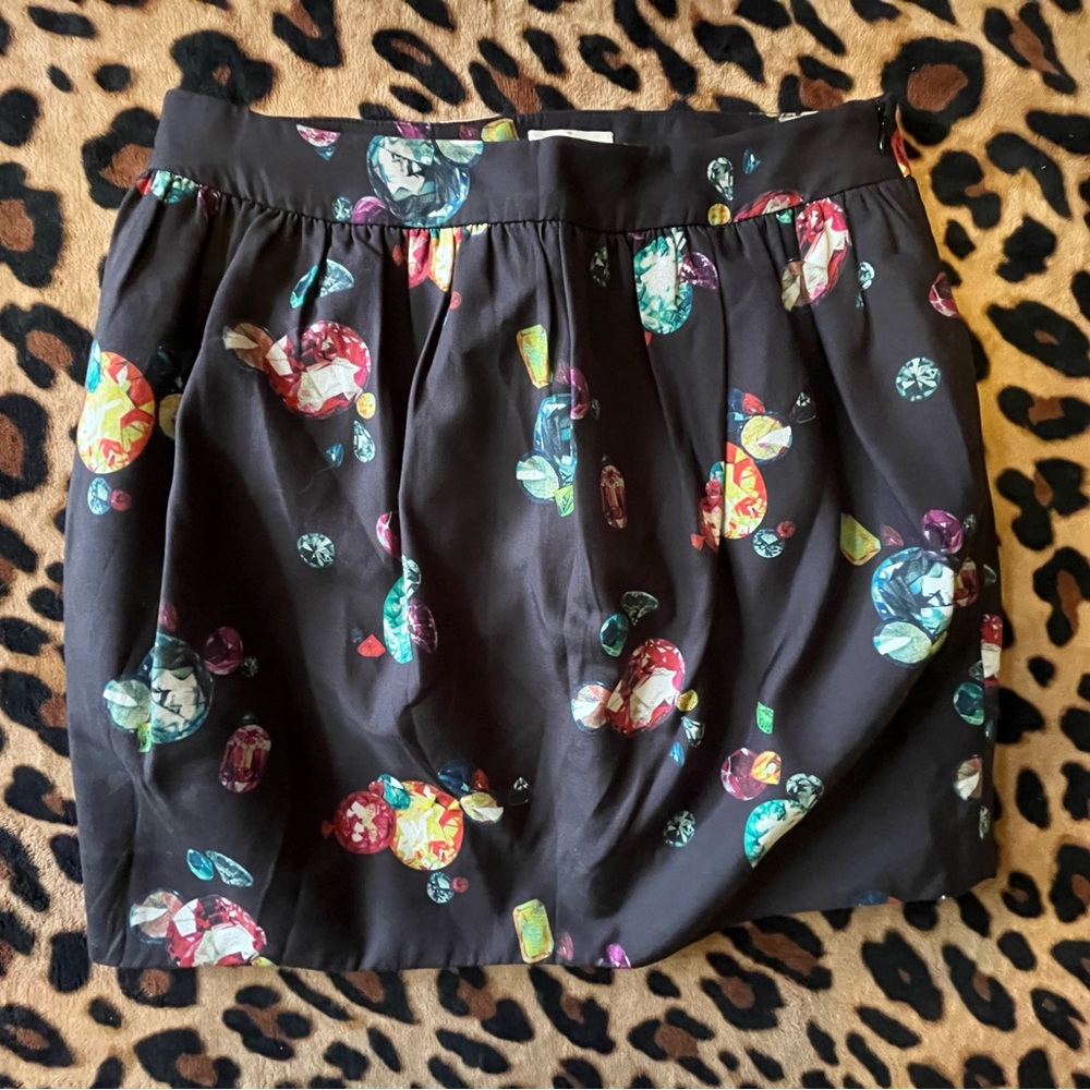 Kate Spade New York Bejeweled Print Skirt 4